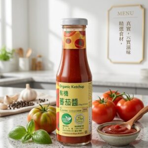 純素•有機蕃茄醬