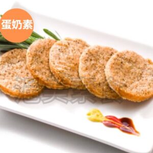 香酥黑胡椒肉排（裹粉） 【奶蛋素】每3片NT$100元
